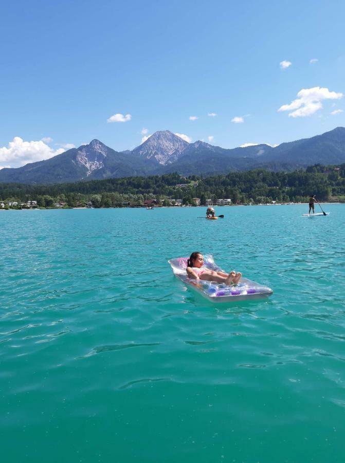 Ferienhaus Inselweg Faak am See Exteriör bild